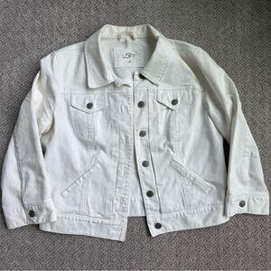 Ann Taylor Loft Cream Jacket